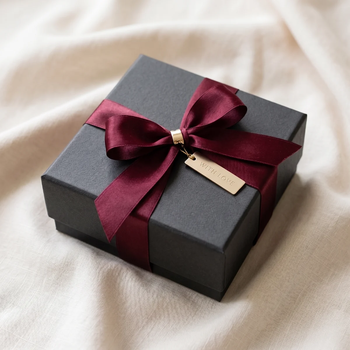 Thoughtful Co. luxury branded gift box close-up